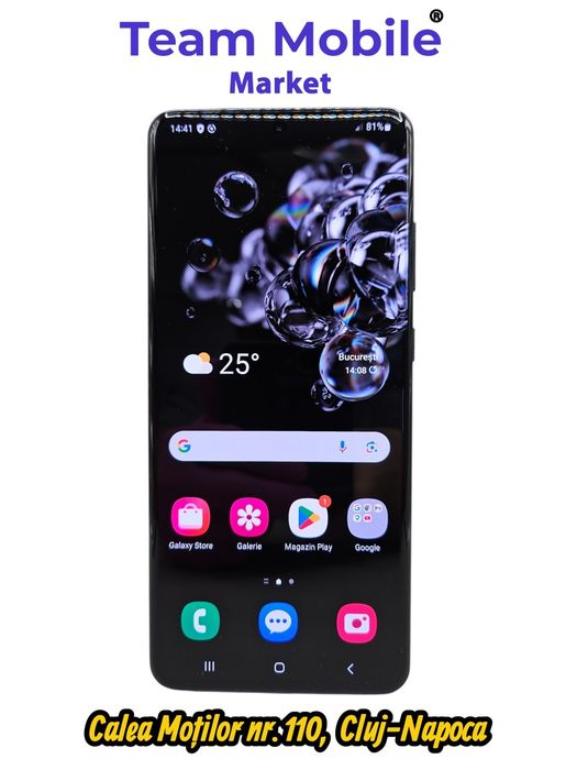 Samsung Galaxy S20 Ultra 5G 128 GB Cosmic Black