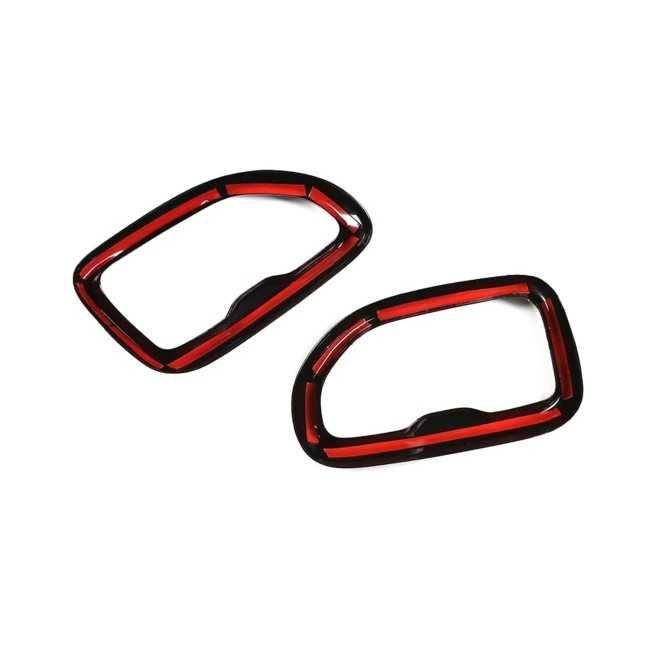 Ornamente Evacuari Tobe BMW X3 G01 X4 G02, Atasamente Evacuare Tips Tipsuri, Negru Lucios
