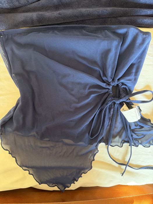 Син топ от Shein