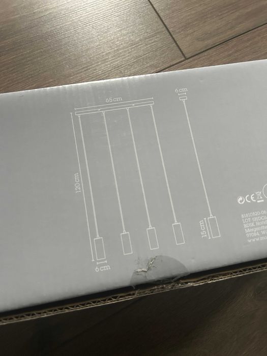 Lampa/plafoniera suspendata cu spoturi Modern Living Witmo, GU10, NOUA