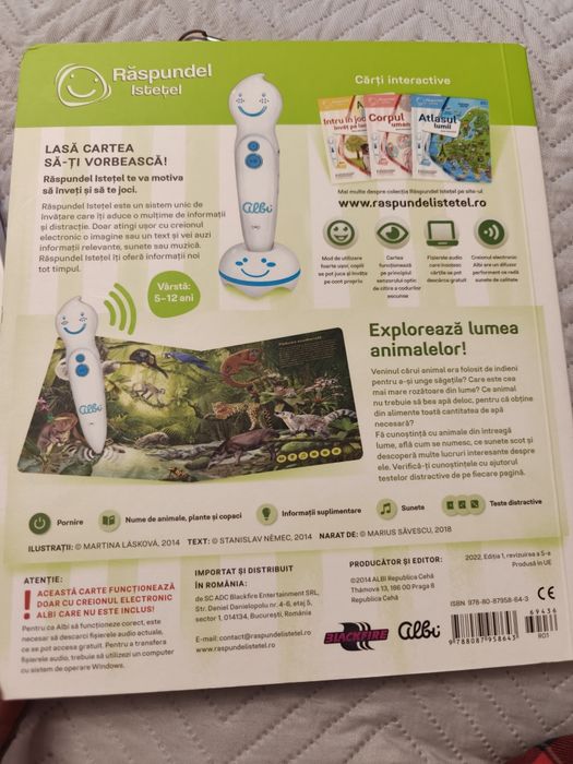 Raspundel Istetel carte interactiva
