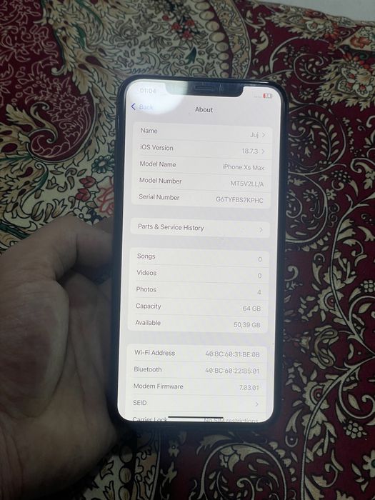 Iphone Xs Max 64gb sotiladi