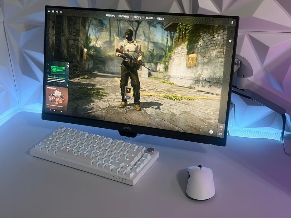 Компьютер комплект белый сетап