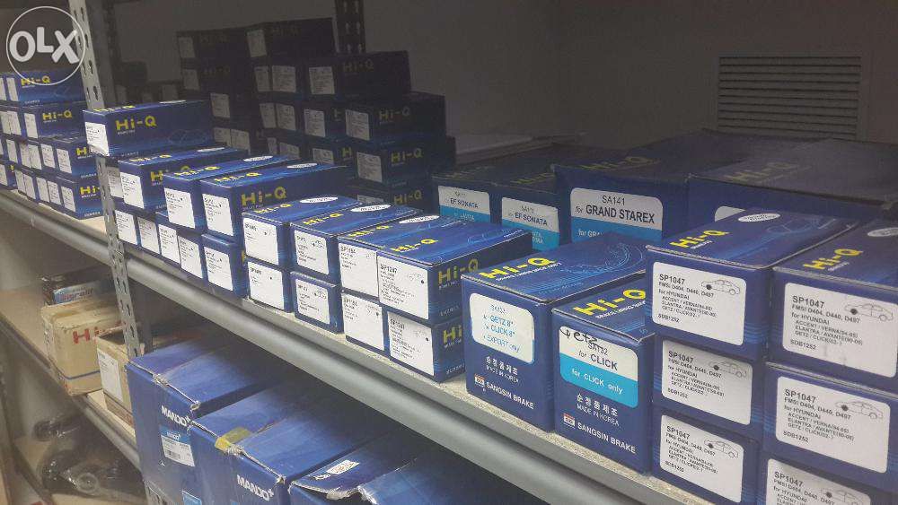 Корейские колодки отличного качества Hi-Q (Hyundai/Kia)