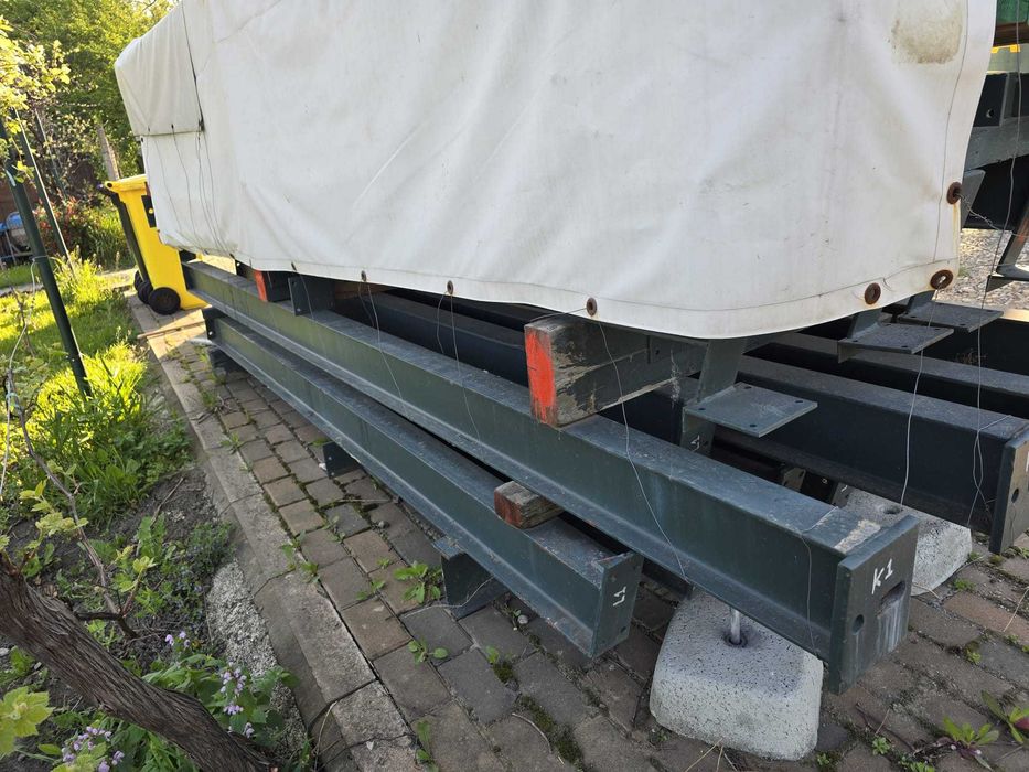 Kit complet metalic (profile grele otel IPE 160)  6.3m x 20m (126 mp) – + Lemn Tratat, Proiect Olanda