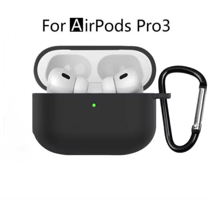 Husa Silicon Inel Metalic Pentru Casti Air Pods 3 Air Pods Pro 3