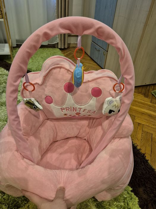 Fotoliu fetite, culoare roz