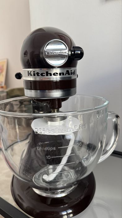 Mixer cu bol Kitchenaid artisan maro