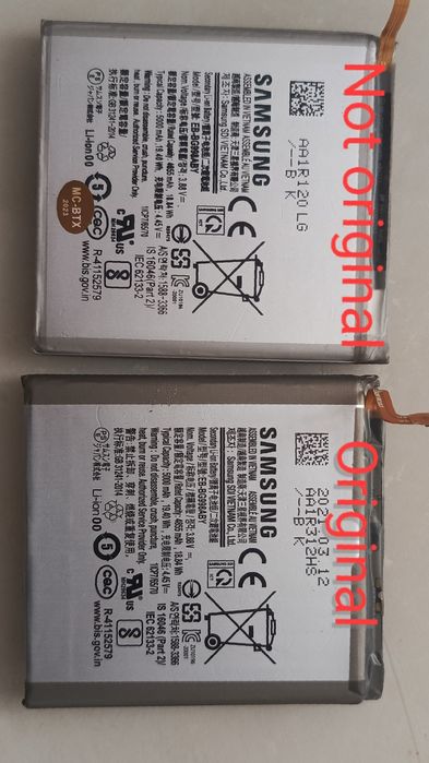 Продается оригинальная батарея для Samsung Galaxy S21 Ultra