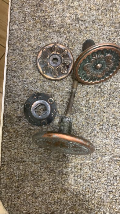 Продам медные дверные ручки