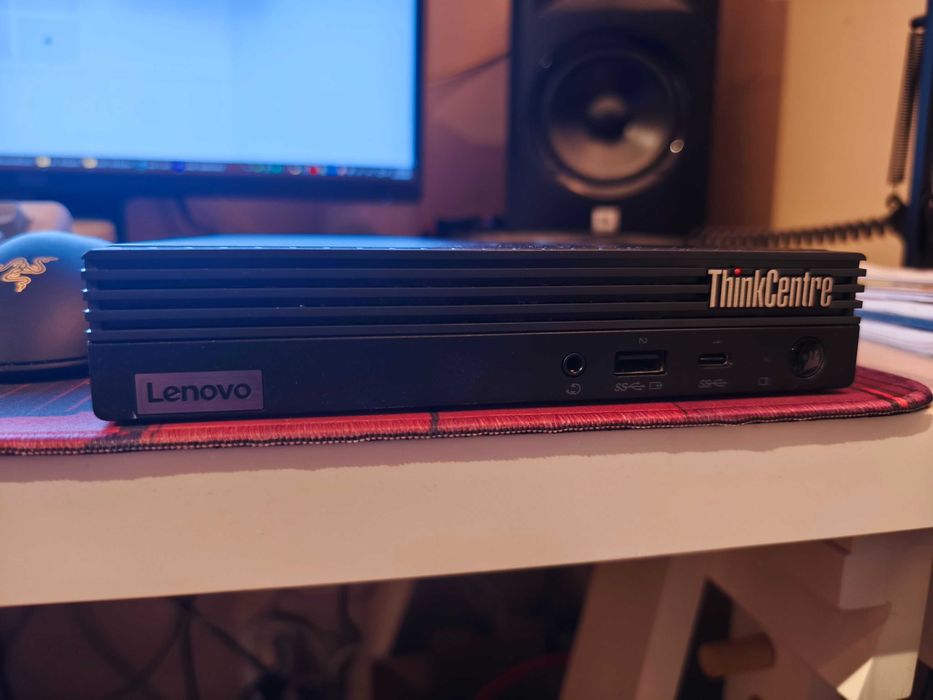 Lenovo ThinkCentre M75q Gen2 Tiny (6-ядрен Ryzen 5 4600GE , 16GB RAM, 512GB SSD) • Неразличим от нов!