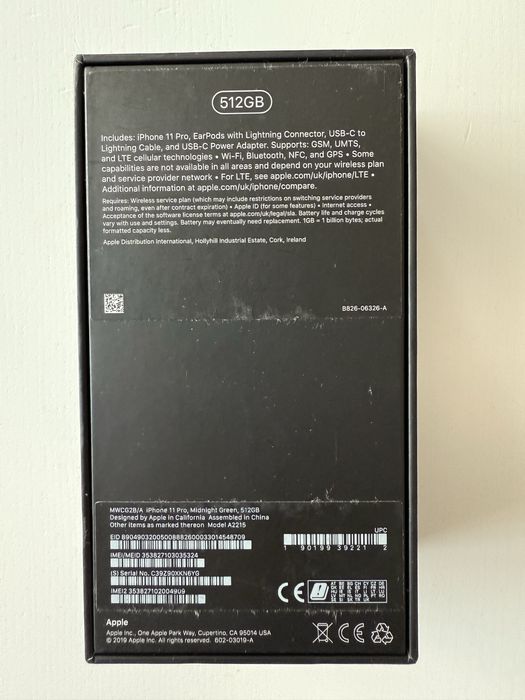 Iphone 11 pro,512GB