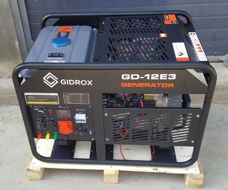 Генератор инверторный движок бесшумный GIDROX generator dvijok