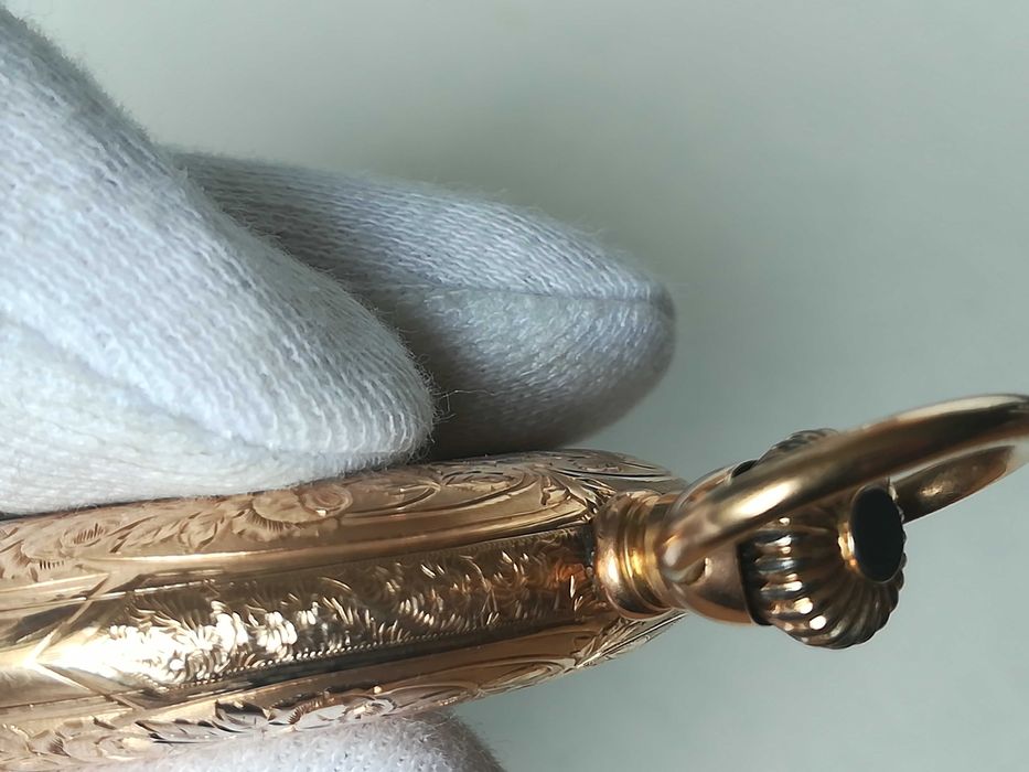 ZENITH джобен часовник, златен 14к/Gold 14k, перфектен, рядък