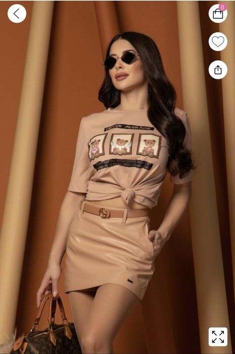 Тениска Alessa Bear hug