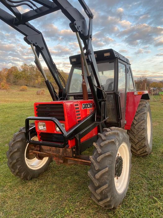 Fiat Agri 580 DT cu Încărcător Profesional