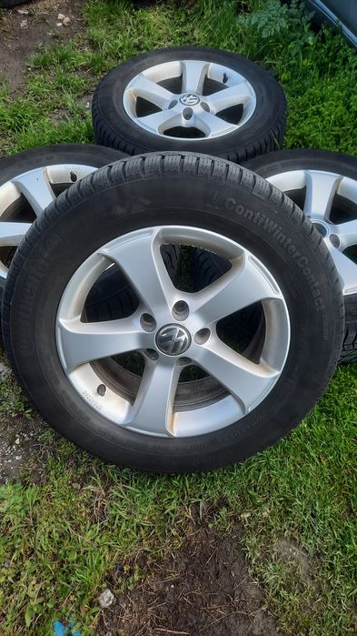 Оригинални алуминиеви джанти 5х112 за VW 16ки