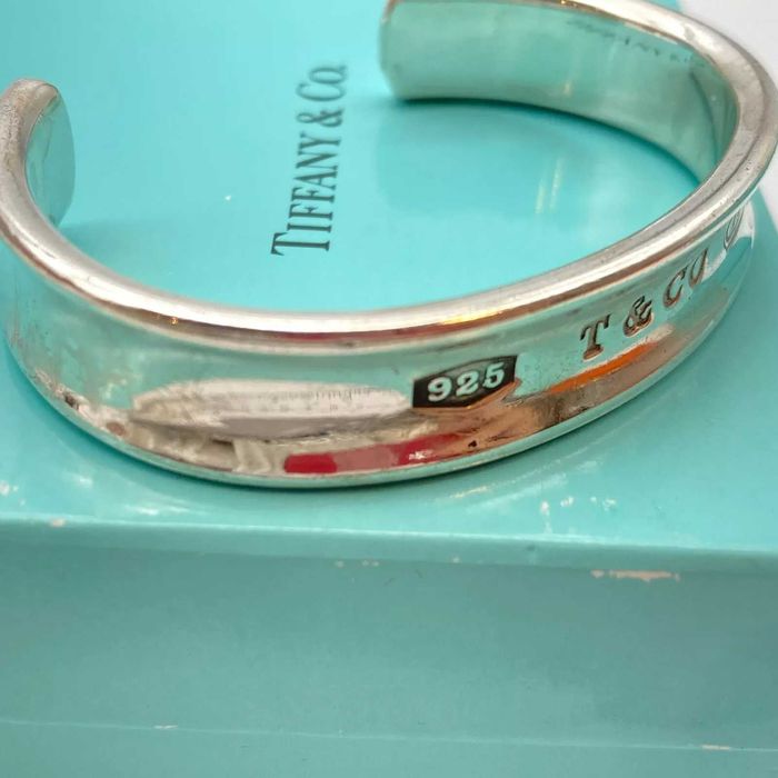 Bratara Tiffany argint 925 40.2g 16.5 cm inclusiv spatiul