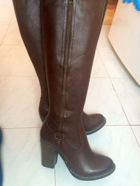 Нови дамски ботуши Gianni ест. кожа
