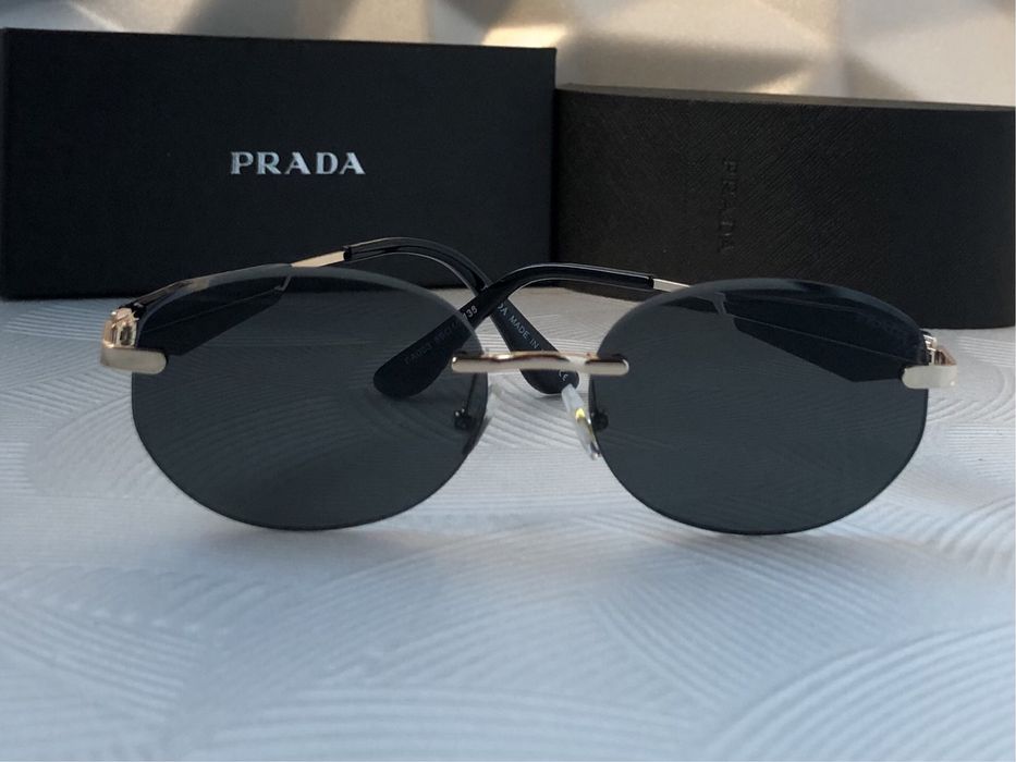 Дамски слънчеви очила кръгли овални елипса 2 цвята златни черни