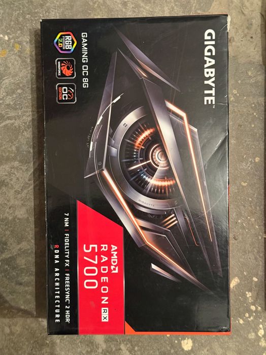 Placa video gaming AMD Radeon 5700 8GB GDDR6 256bit GIGABYTE