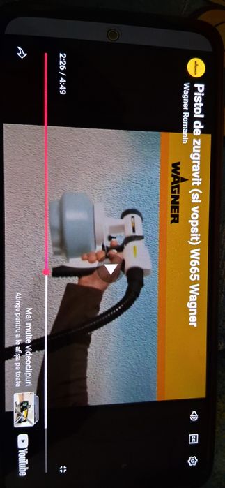 pistol de zugravit Wagner, stare : Functional