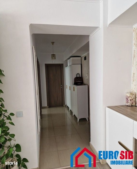 Apartament 3 camere etaj 1 complet mobilat in Sibiu D Stanca