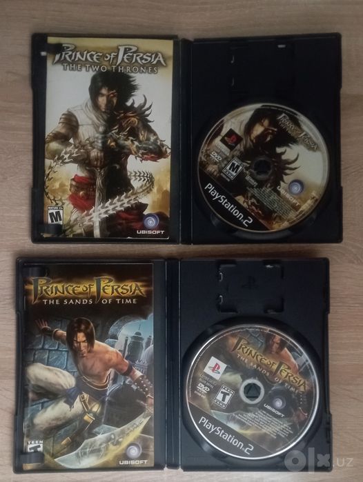 Игры диск для  sony playstation 2  б/у. 2 шт