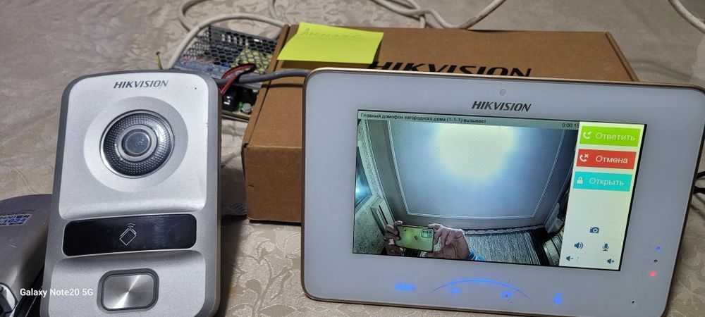 ip домофон hikvision