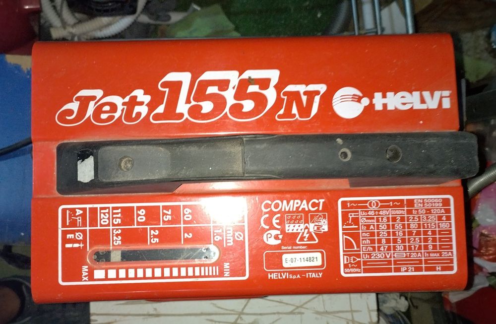 Aparat de sudura portabil monofazat Helvi JET 155 N CO
