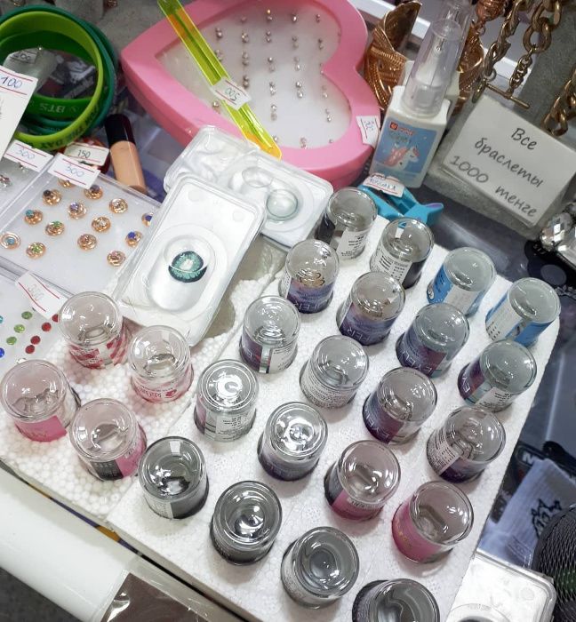 Продам новые линзы для глаз нулевки