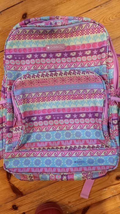 Раници за момиче! Марка-GABOL!Една +една подарък ,бонус!