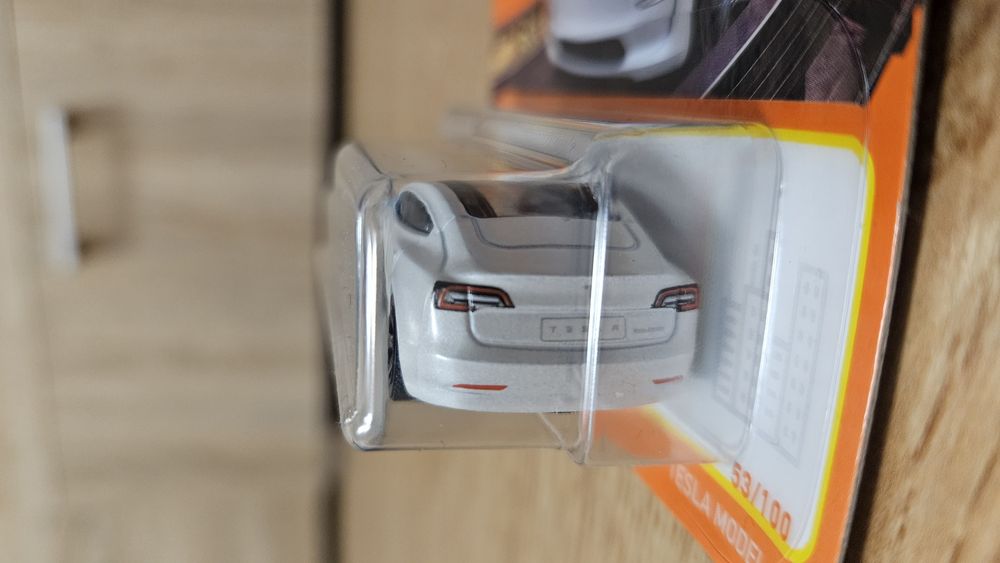 Macheta Tesla Model 3 Alb
