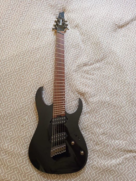 Продавам Ibanez RGMS7-BK Black Multiscale електрическа китара