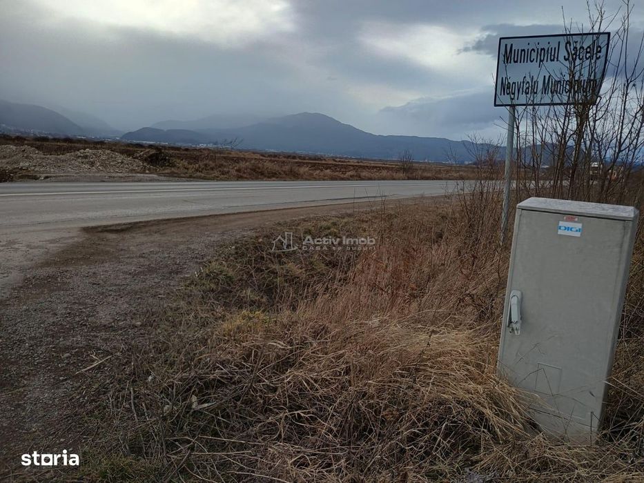 Teren 9000 mp Sacele Izvor, front 356 m la DJ 103A