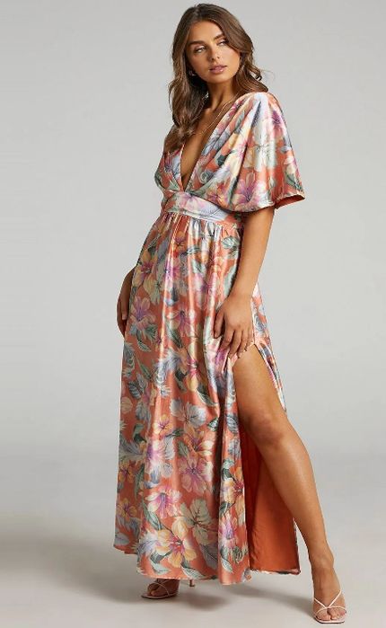 Рокля сатен размер С/М