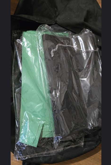 Green screen зелен + черен екран с осветление