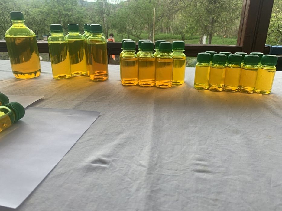 Flacon 50ml solutie uv substanta contrast freon pentru depistare pori