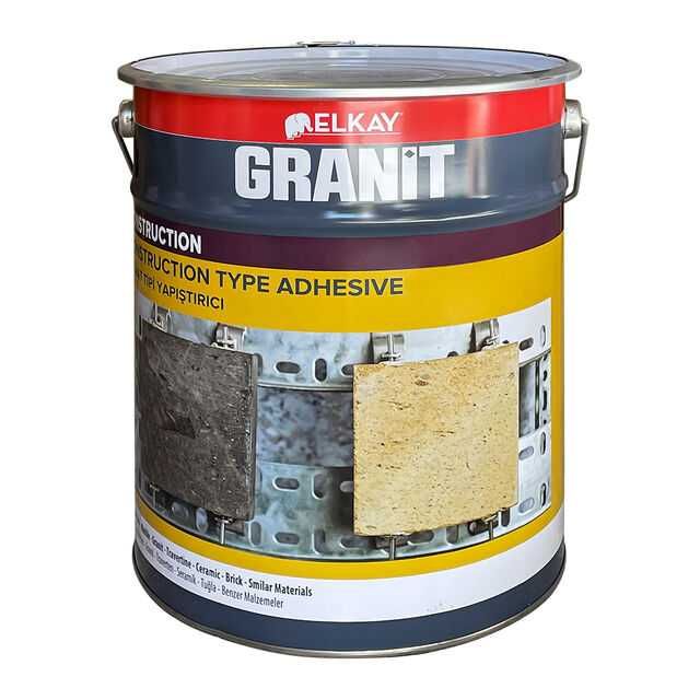 Густой полиэфирный быстрый клей-мастика ELKAY Granit EB25 (ЭЛКАЙ Грани