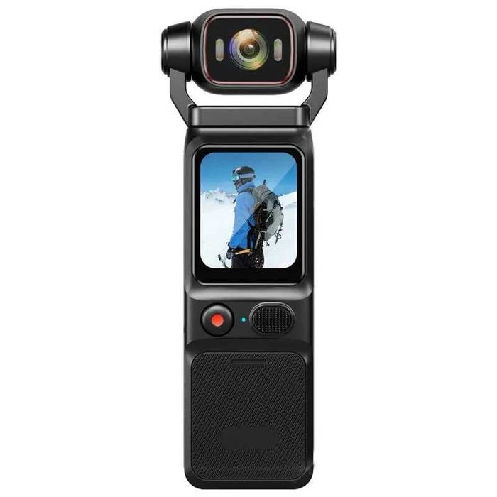 4K Action Camera with Touchscreen & Gyro Stabilization