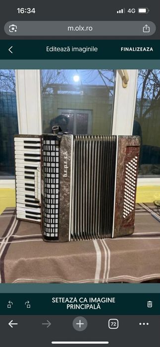 Vând acordeon berezka