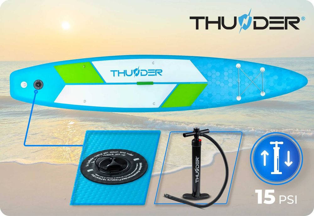Placa Stand Up Paddle ITTO 380 cm + Scaun Caiac Noua, Sigilata Set Complet