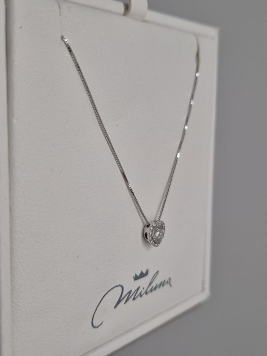 Colier din aur 18k cu diamante naturale