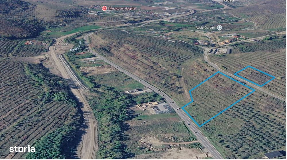 Teren intravilan 11.600mp iesire Baciu DN 1F / E81