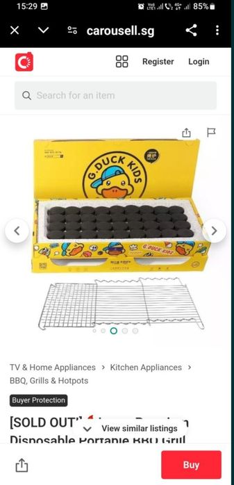 gratar nou cu cărbuni mic