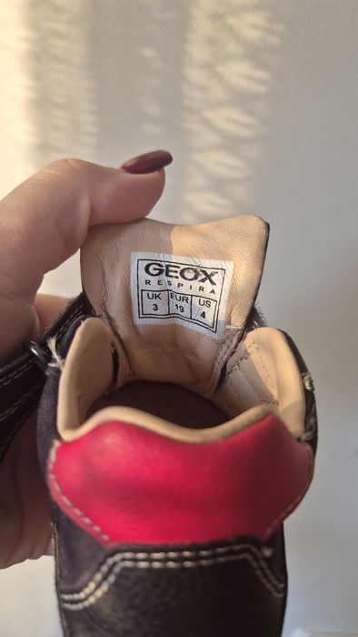 Ботинки Geox для малышей 19 размер 11 см