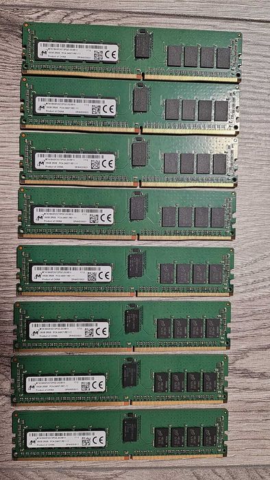 DDR4 Server 16GB MTA18ASF2G72PDZ-2G3B1II Micron DDR4-2400MHz ECC RAM