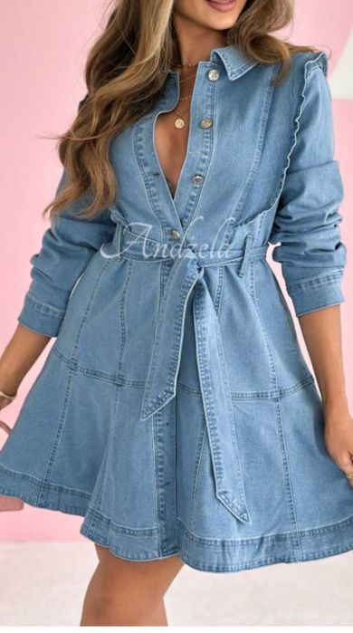 Rochoe denim marimea M