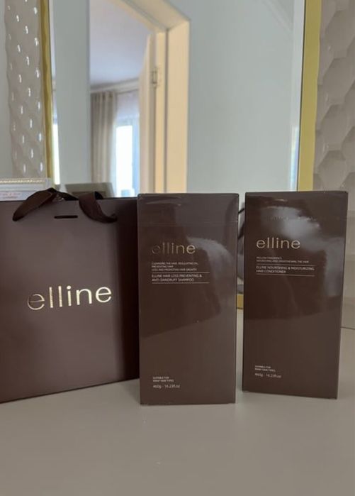 Elline шампунь и бальзам