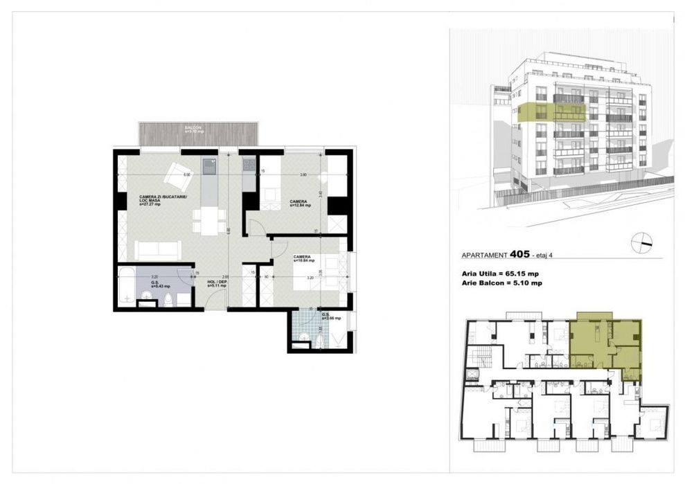 Apartamente premium cu 3 camere, preturi promotionale, zona Calea Doro — fotografia 3